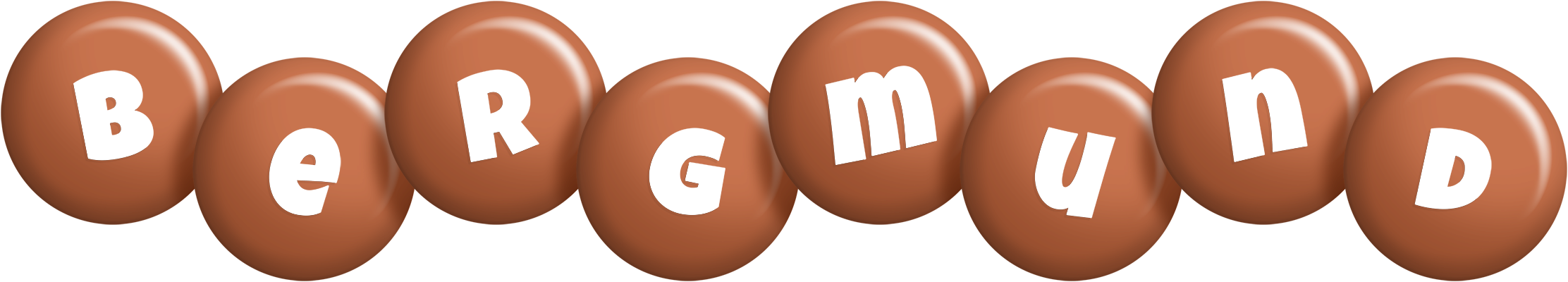 Bergmund candy-brown logo