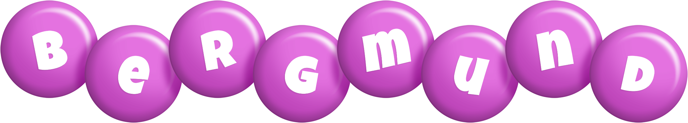 Bergmund candy-purple logo