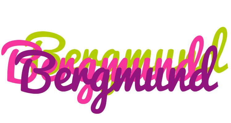Bergmund flowers logo