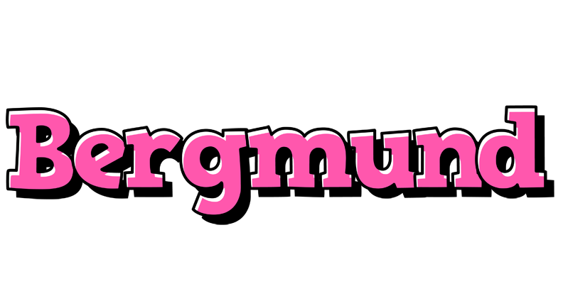 Bergmund girlish logo