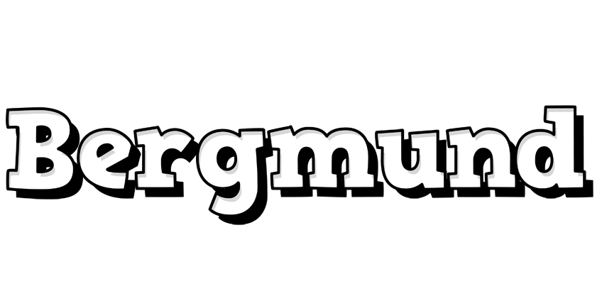 Bergmund snowing logo