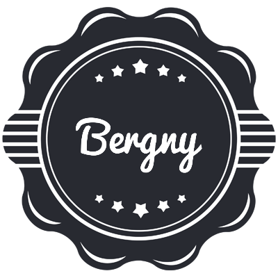 Bergny badge logo