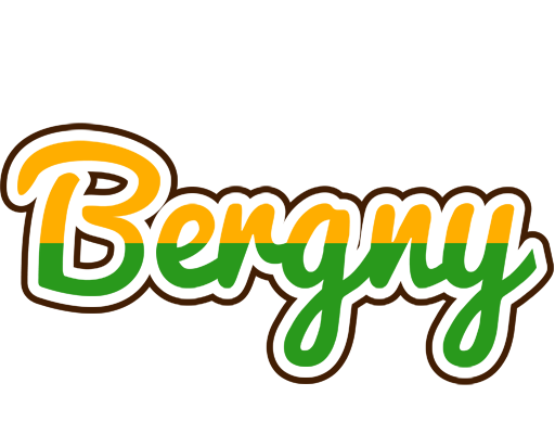 Bergny banana logo
