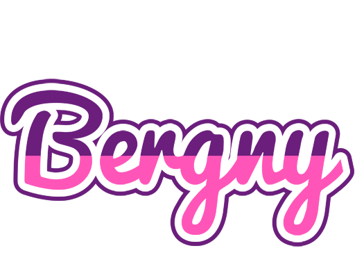 Bergny cheerful logo