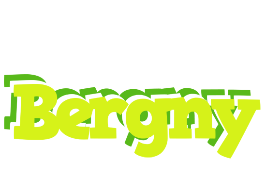 Bergny citrus logo