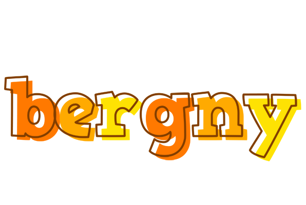 Bergny desert logo