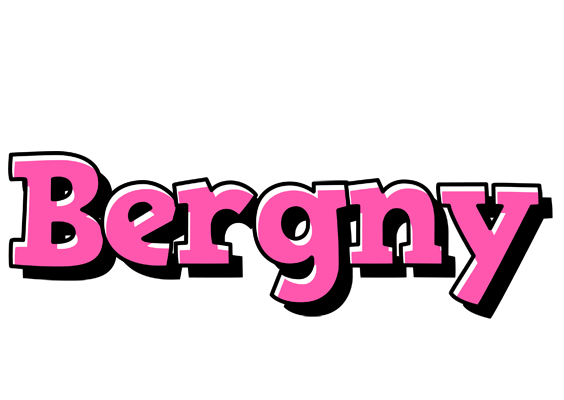 Bergny girlish logo