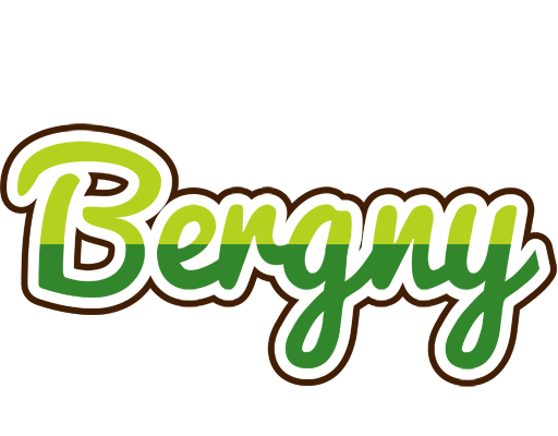 Bergny golfing logo