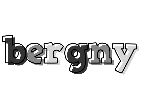 Bergny night logo