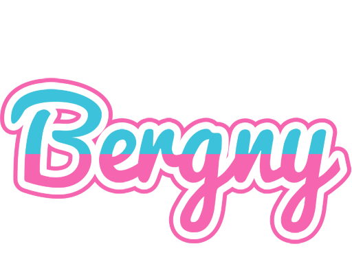 Bergny woman logo