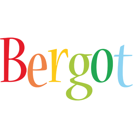 Bergot birthday logo