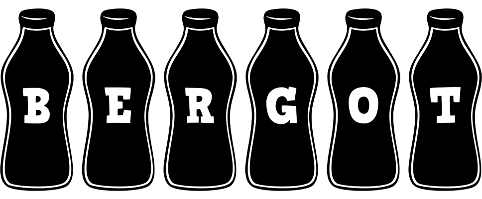 Bergot bottle logo
