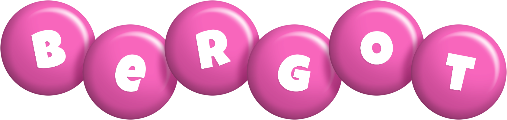 Bergot candy-pink logo