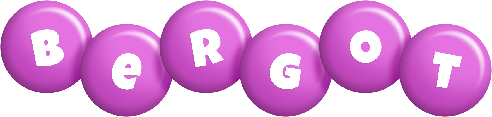 Bergot candy-purple logo