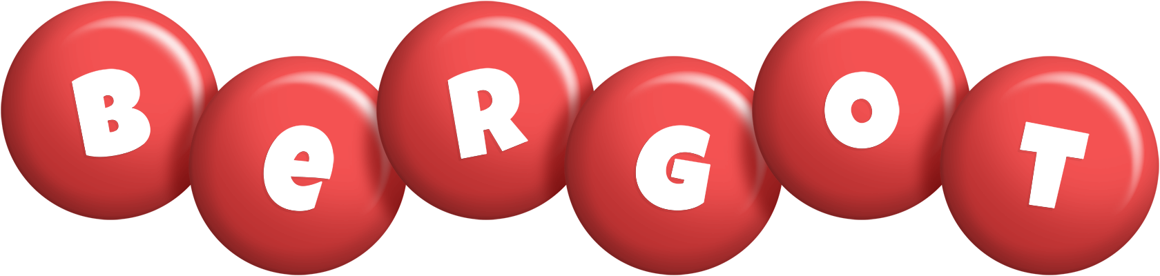 Bergot candy-red logo