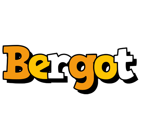 Bergot cartoon logo