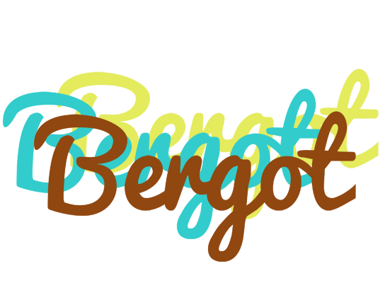 Bergot cupcake logo