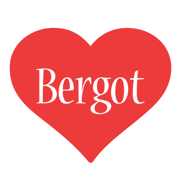 Bergot love logo