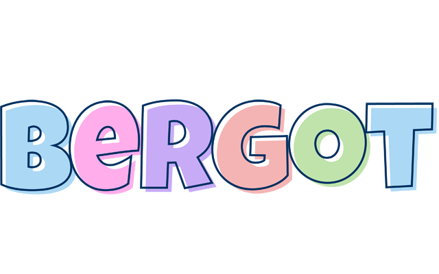 Bergot pastel logo