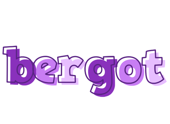 Bergot sensual logo