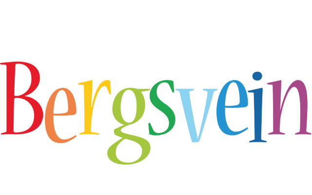 Bergsvein birthday logo