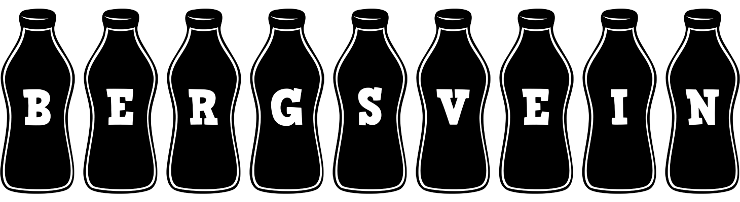 Bergsvein bottle logo