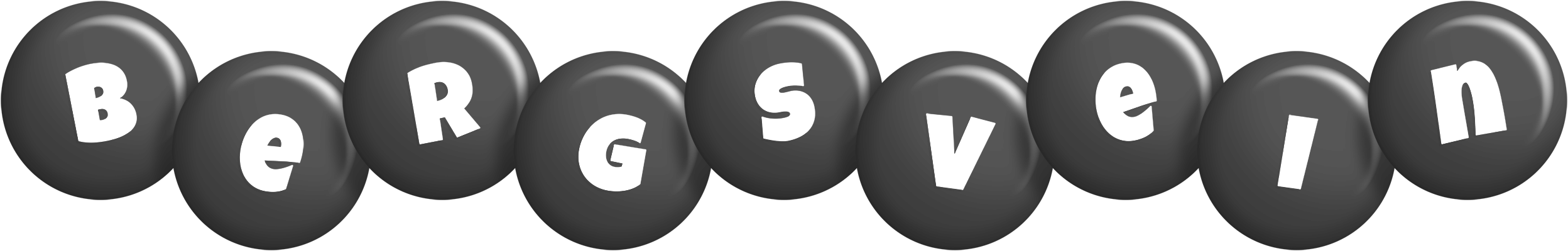 Bergsvein candy-black logo
