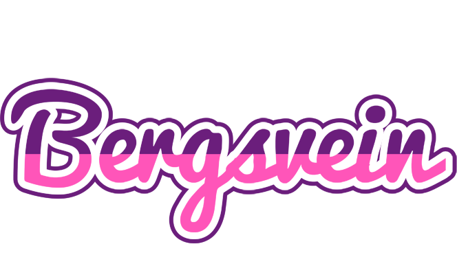 Bergsvein cheerful logo