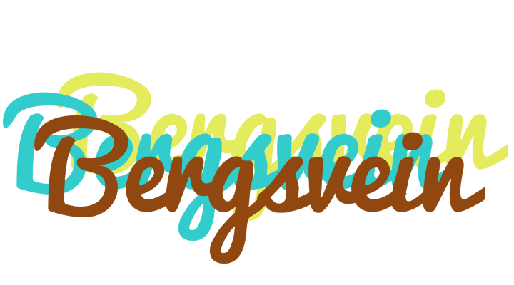 Bergsvein cupcake logo