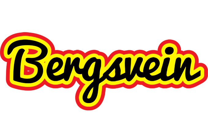 Bergsvein flaming logo