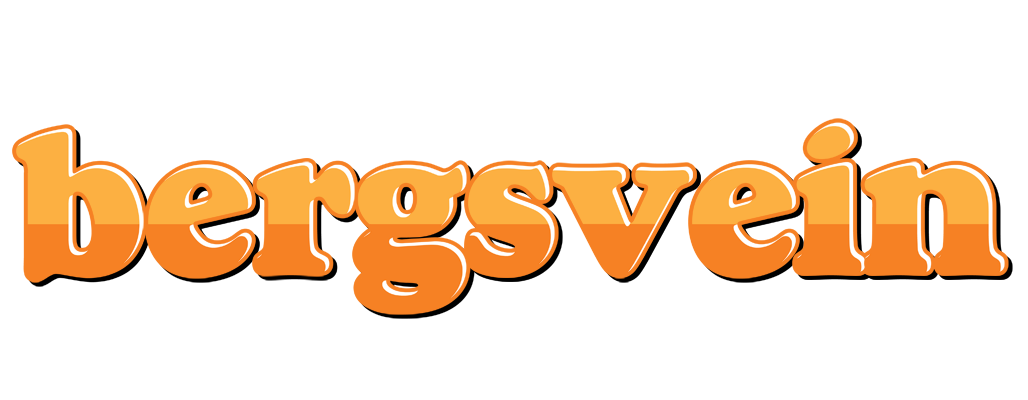 Bergsvein orange logo
