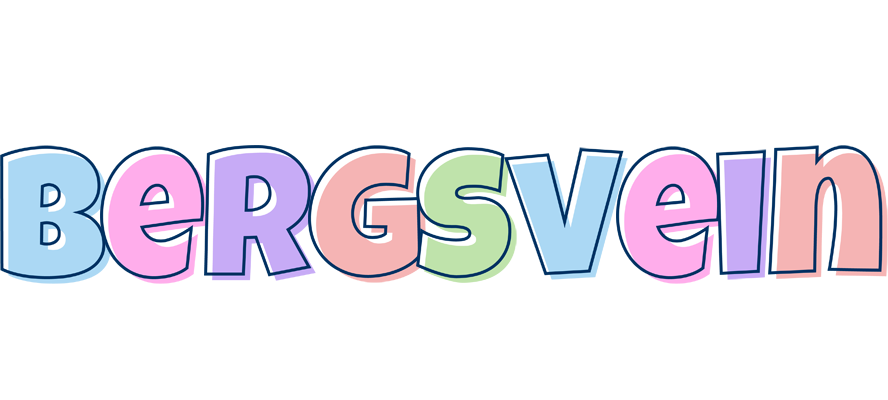 Bergsvein pastel logo