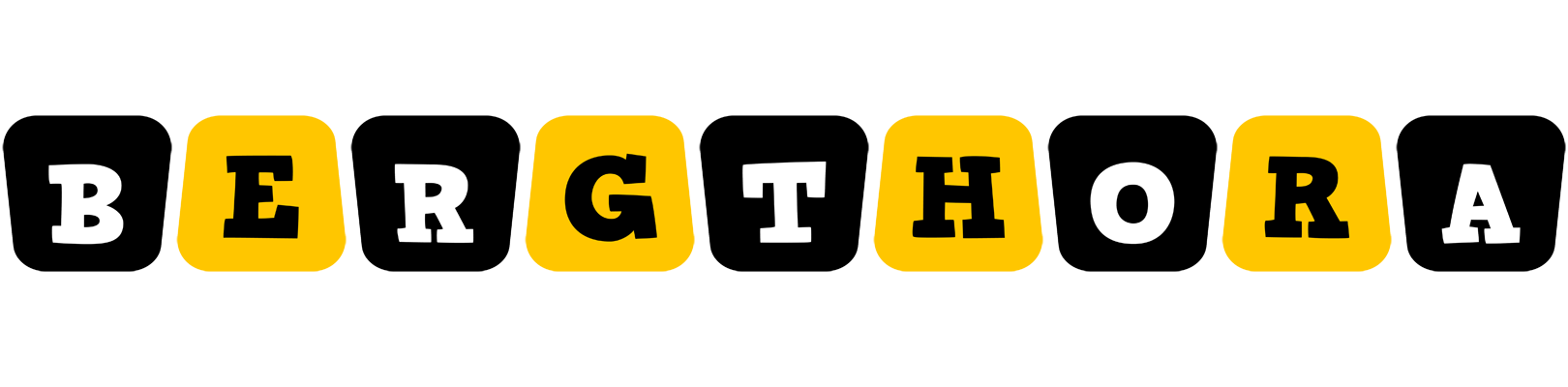 Bergthora boots logo