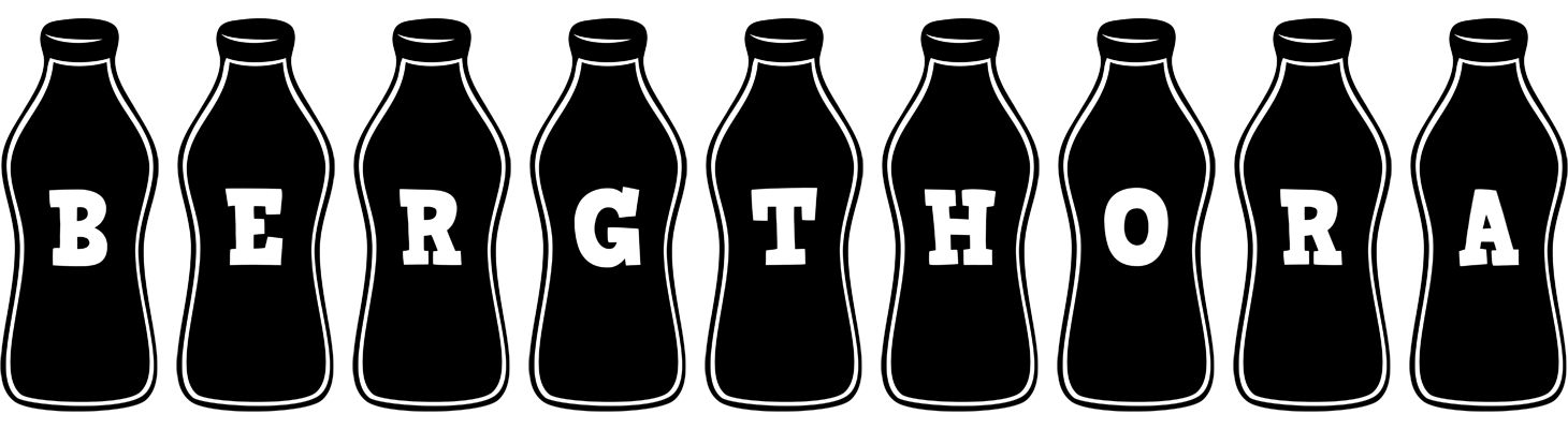 Bergthora bottle logo