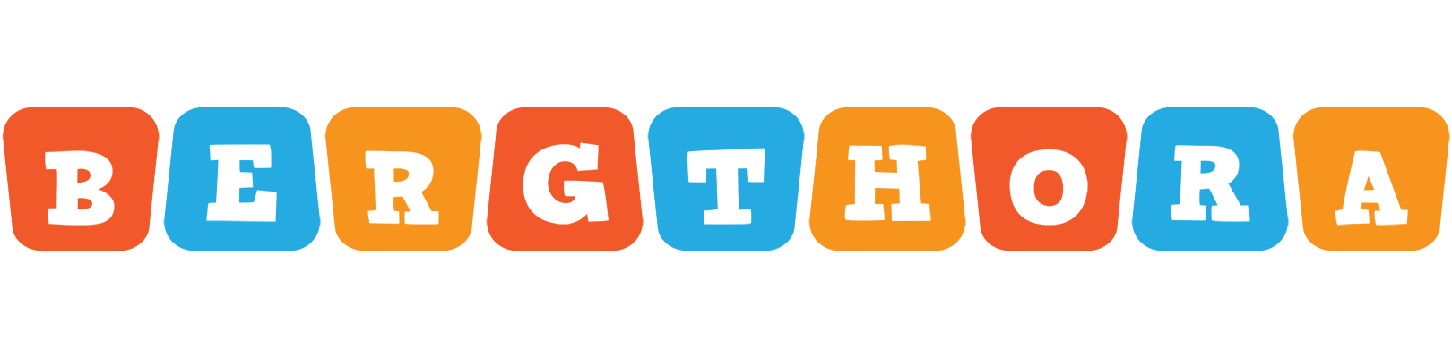 Bergthora comics logo