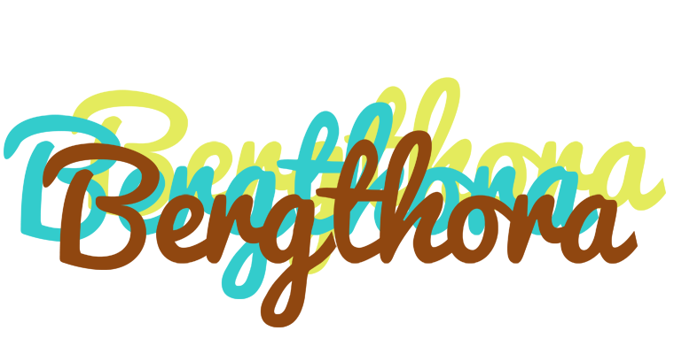 Bergthora cupcake logo