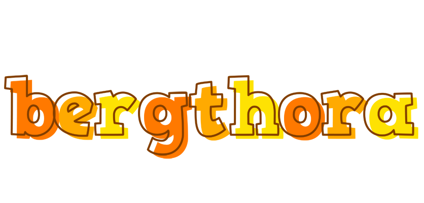 Bergthora desert logo