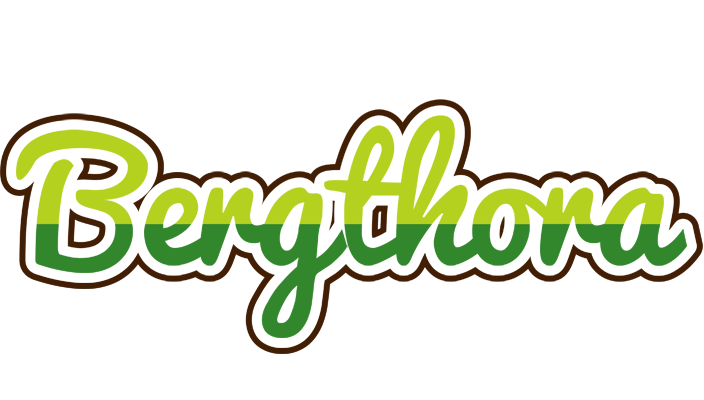 Bergthora golfing logo