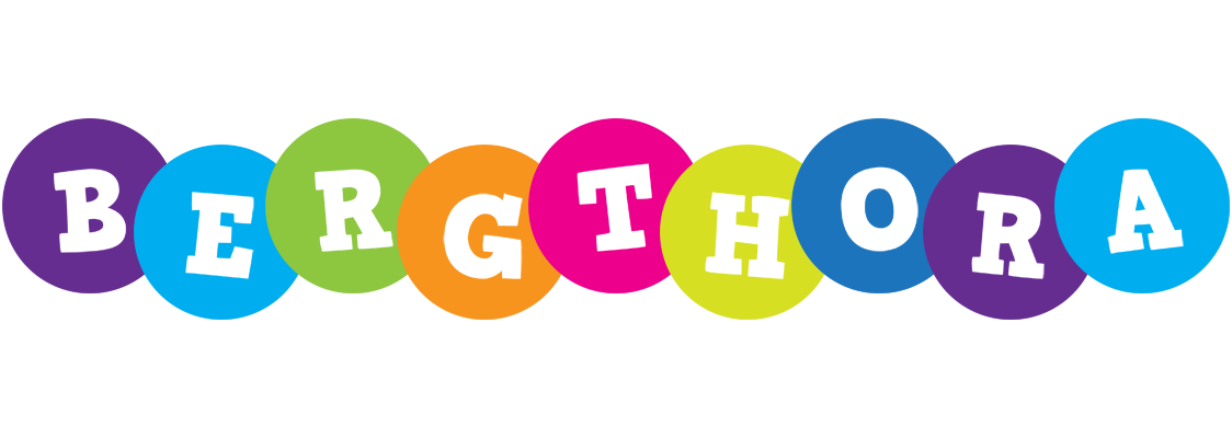 Bergthora happy logo