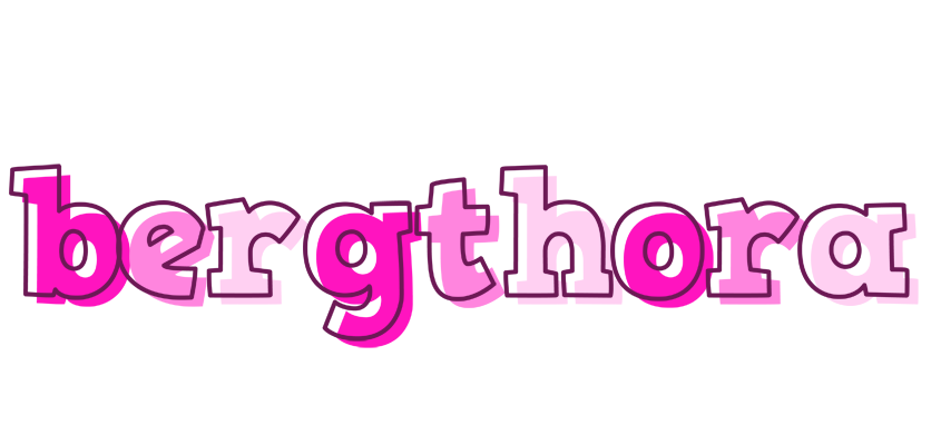 Bergthora hello logo