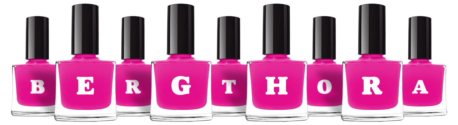 Bergthora nails logo