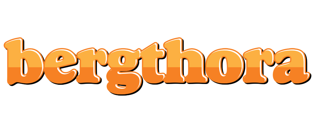 Bergthora orange logo