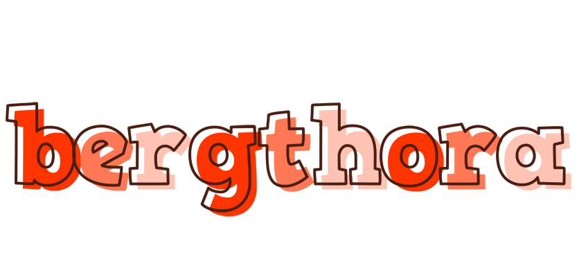 Bergthora paint logo