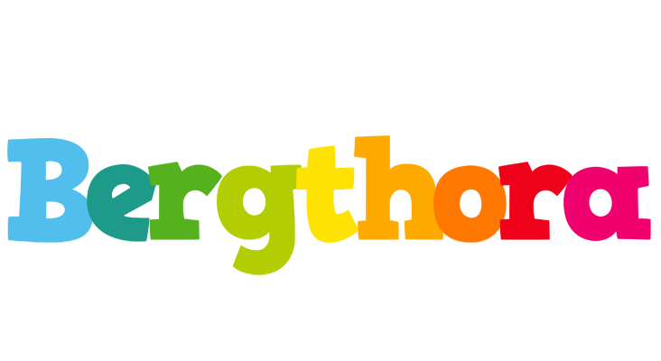 Bergthora rainbows logo
