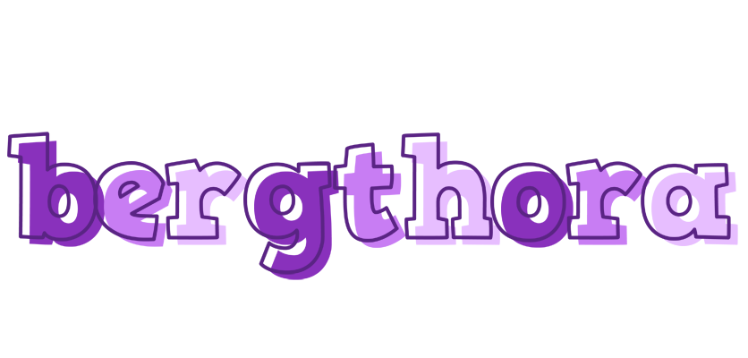 Bergthora sensual logo