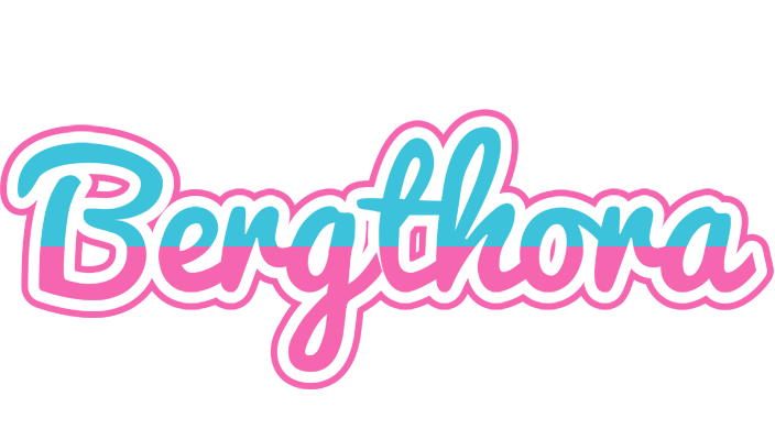 Bergthora woman logo