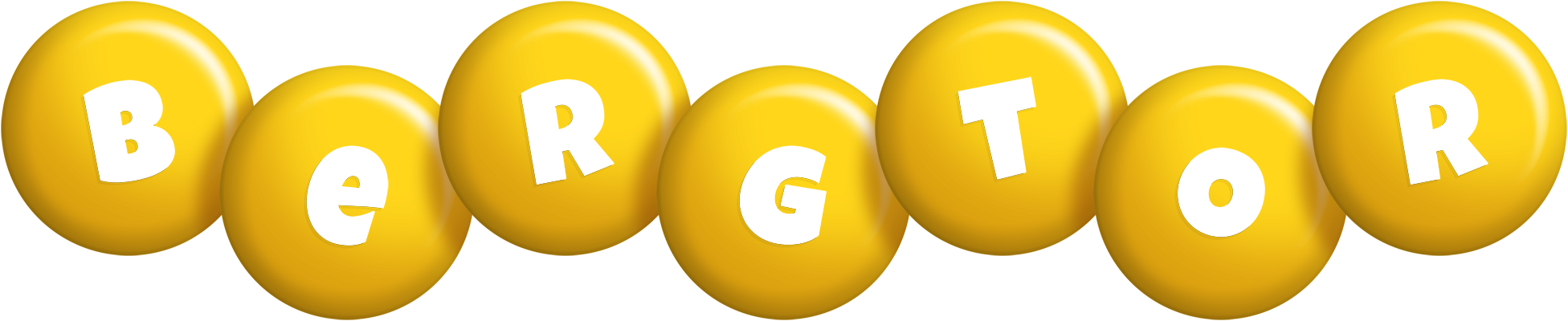 Bergtor candy-yellow logo