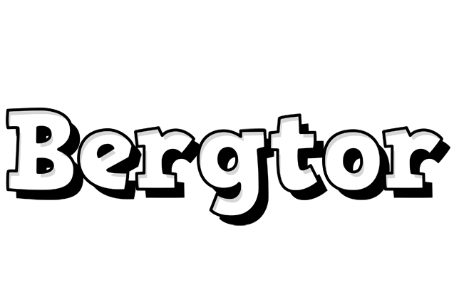 Bergtor snowing logo