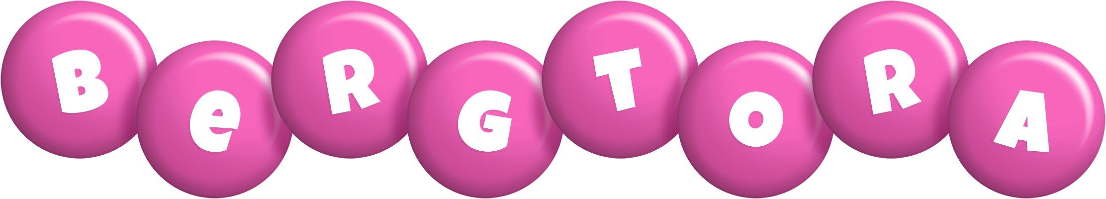 Bergtora candy-pink logo