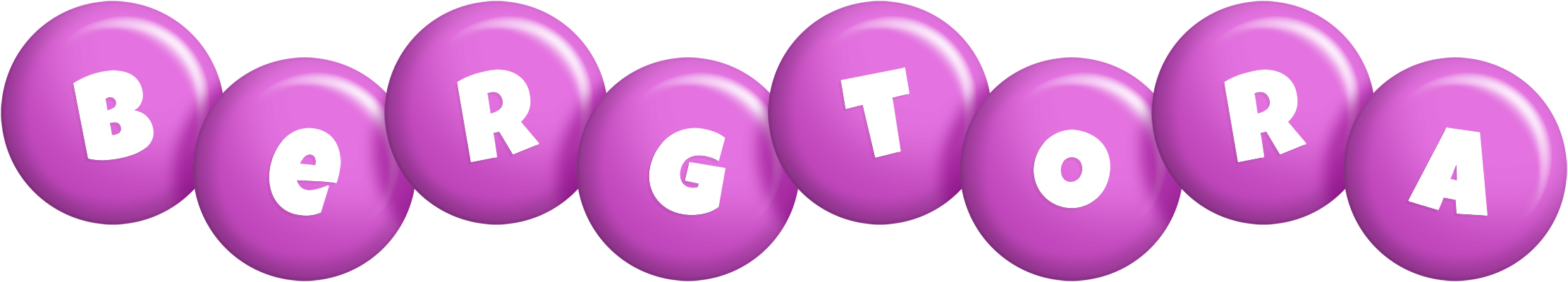 Bergtora candy-purple logo